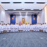 อว. จัดพิธีถวายพระพรชัยมงคลและพิธีถวายสัตย์ปฏิญาณเพื่อเป็นข้ ... Image 16